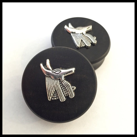 Ebony Flakes Teardrop Plugs (LIMITIED EDITION)