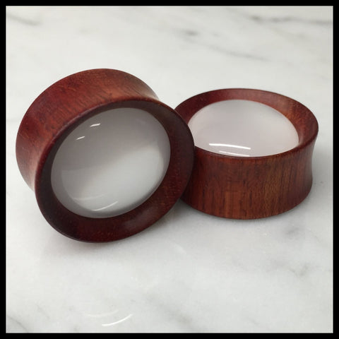 Ebony Flakes Teardrop Plugs (LIMITIED EDITION)