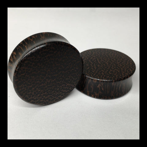 Bloodwood Solid Round Plugs