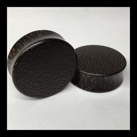 Bocote Solid Teardrop Plugs