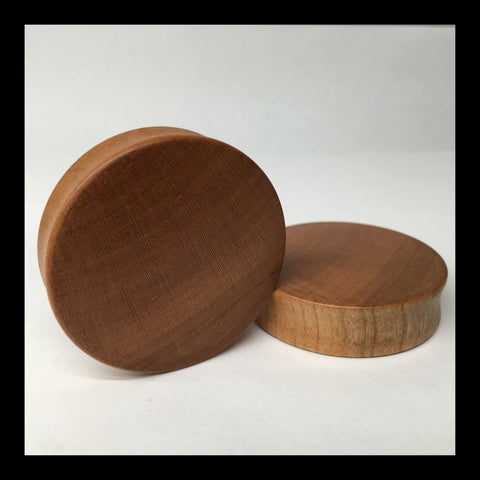 Zebrawood Solid Round Plugs