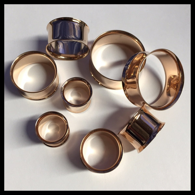 Gold Tunnels Plugs