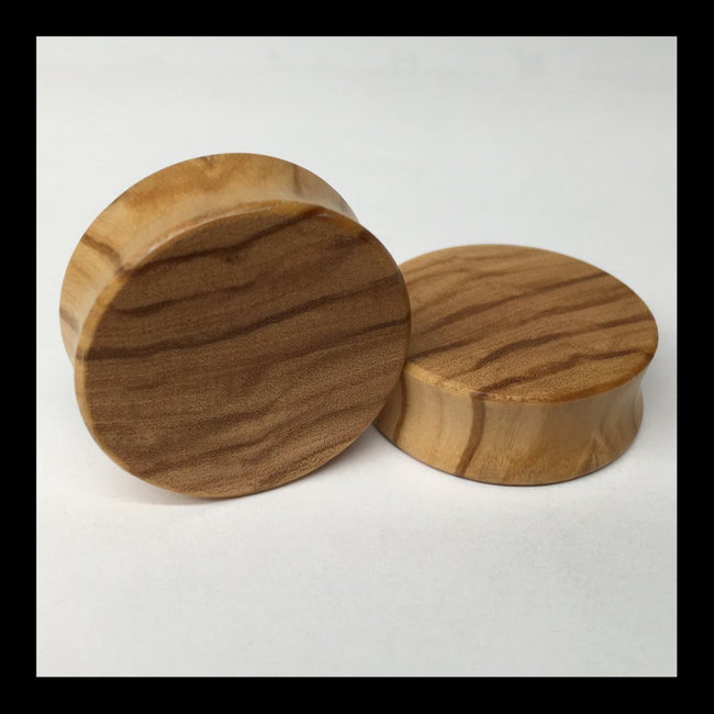 Olivewood Solid Round Plugs