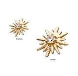 Star with Solo CZ Gem