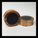 Olivewood Ebony Solid Round Plugs